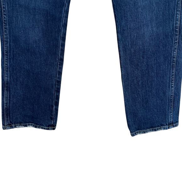 NWT AMO Chloe Crop Jeans in Affection Womens 26 Dark Wash Straight Quiet Luxury - Picture 4 of 9